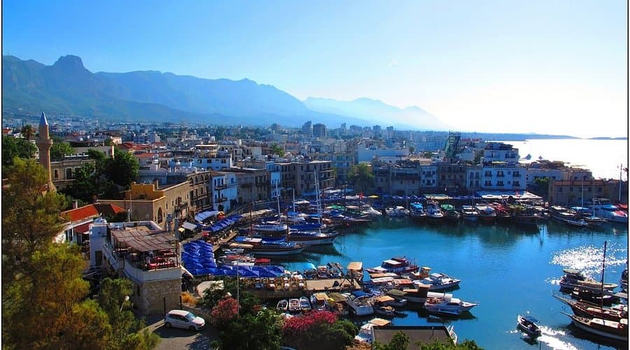 Kyrenia / Girne - Historic harbor town with Venetian castle