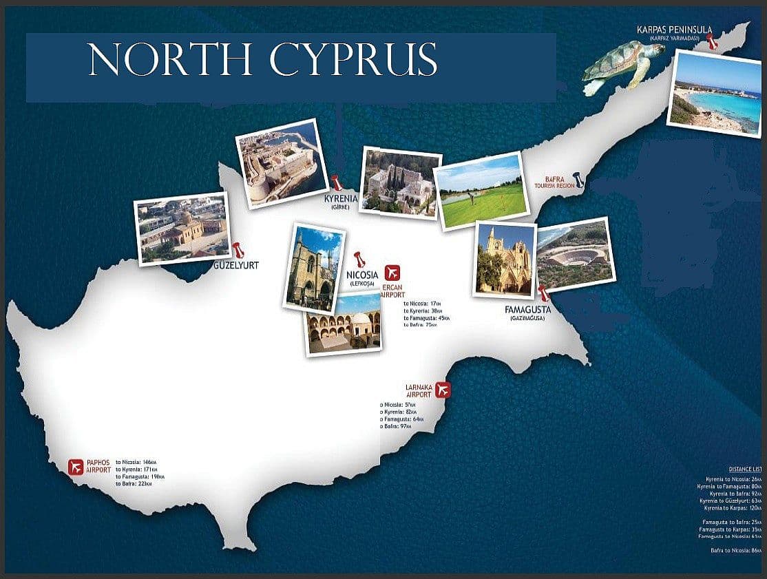 Cyprus countryside and traditional architecture